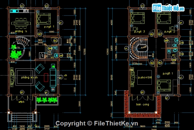 File thiết kế,nhà 2 tầng,nhà đẹp,nhà phố